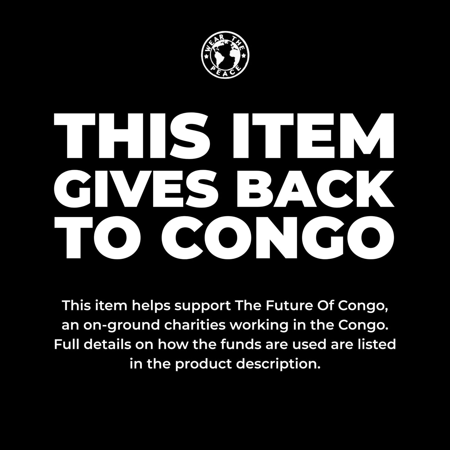 Children Of Congo Crewneck Wear The Peace Crewnecks S