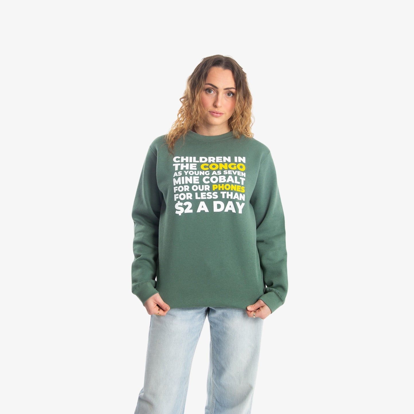 Children Of Congo Crewneck Wear The Peace Crewnecks S