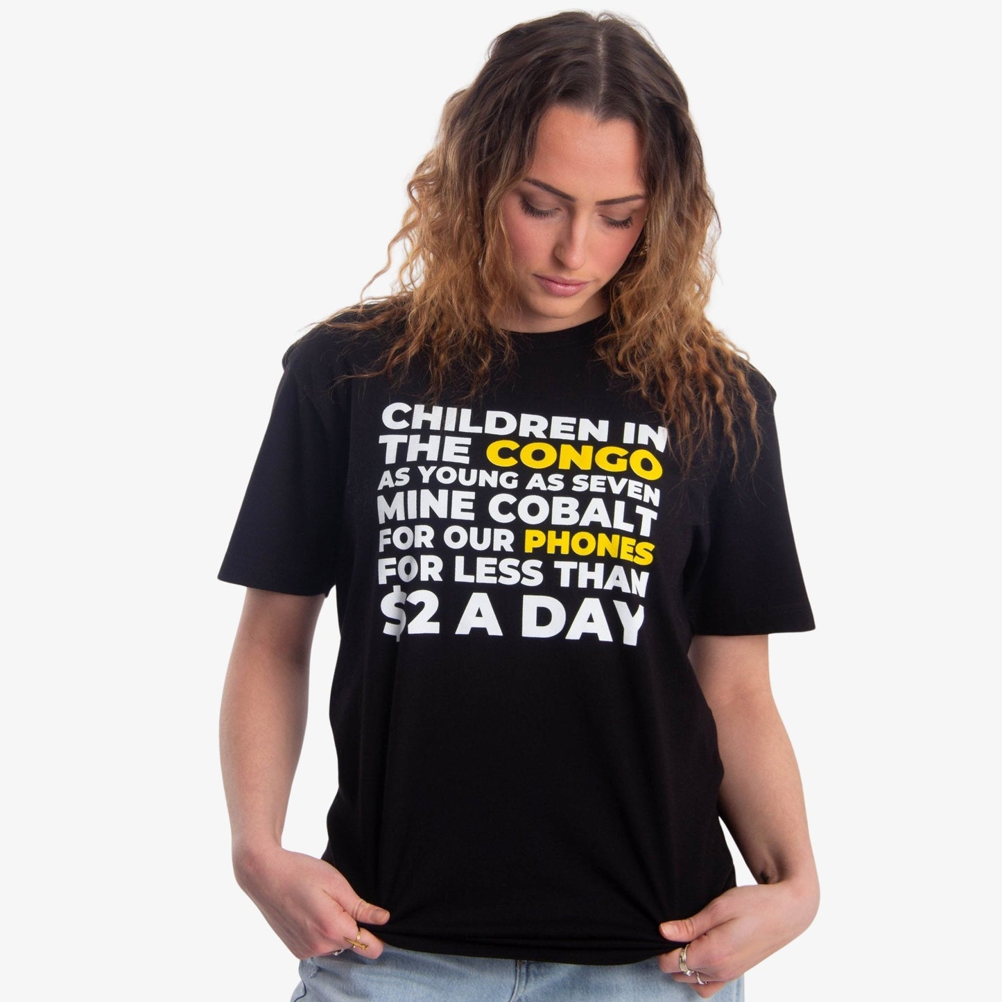 Children Of Congo Tee Wear The Peace Short Sleeves S