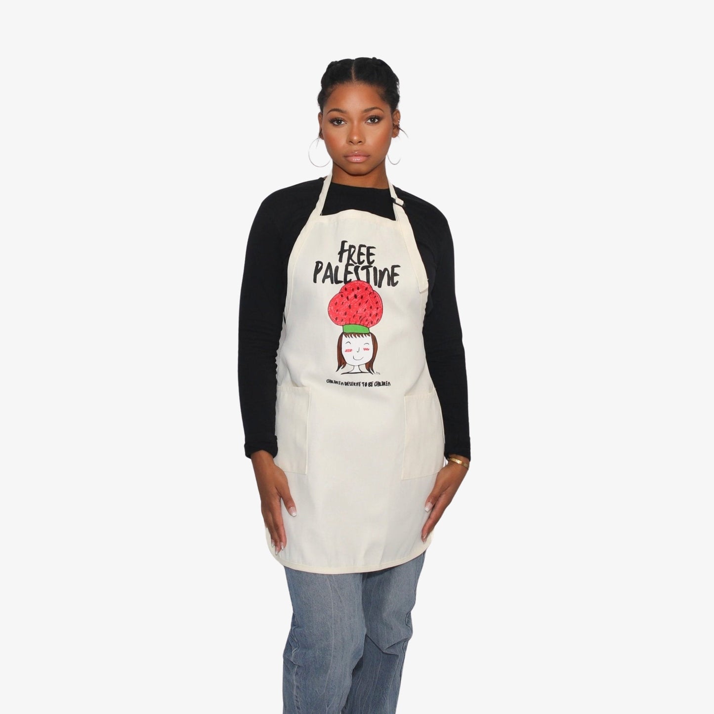 Children Of Gaza Apron (Renad X WTP) Wear The Peace Apron