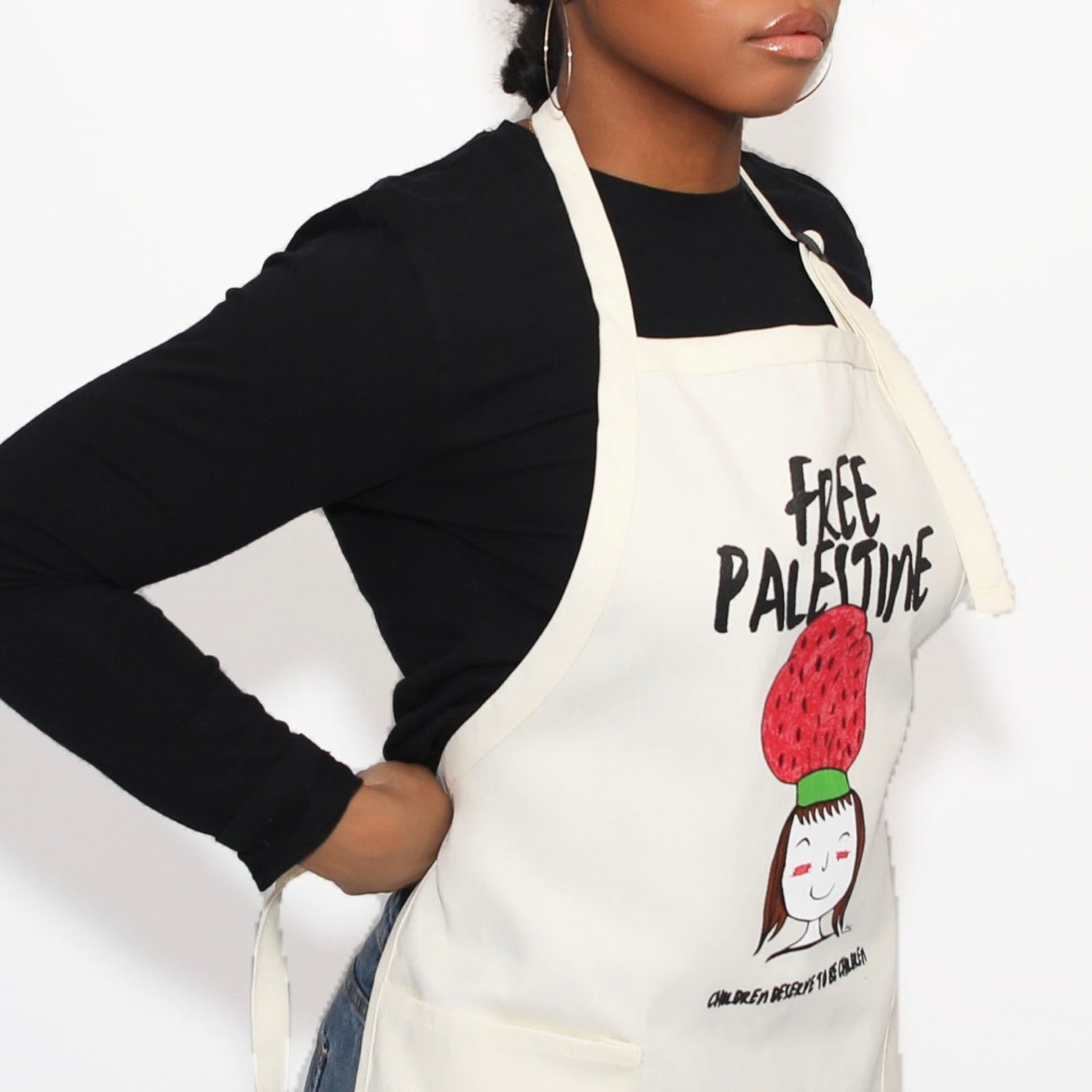 Children Of Gaza Apron (Renad X WTP) Wear The Peace Tote Bag