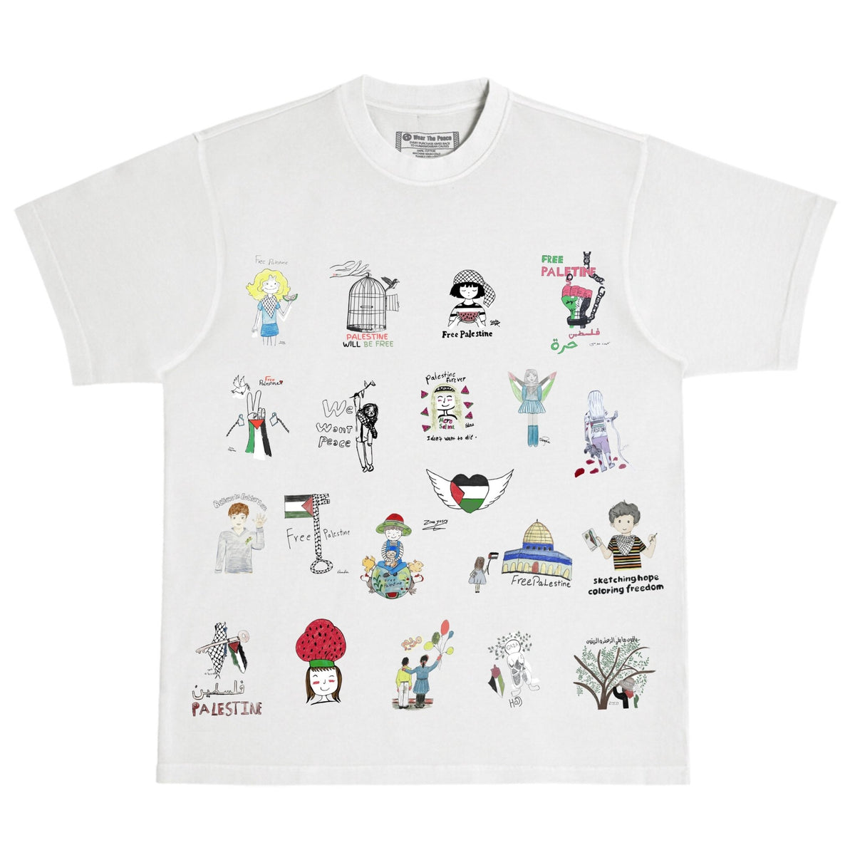 Children Of 🍉 Art Heavyweight Tee
