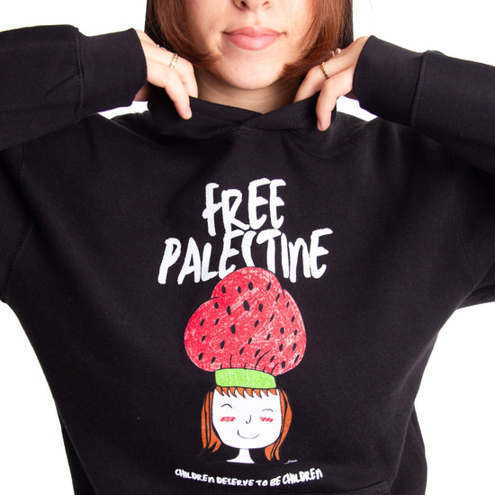 Children Of Gaza Hoodie (Renad X WTP) Wear The Peace Hoodies Black S