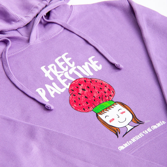 Children Of Gaza Hoodie (Renad X WTP) Wear The Peace Hoodies Violet S