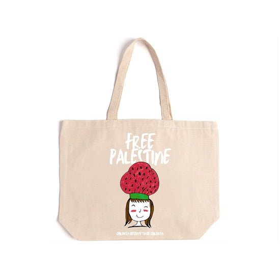 Children Of Gaza Tote (Renad X WTP) Wear The Peace Tote Bag