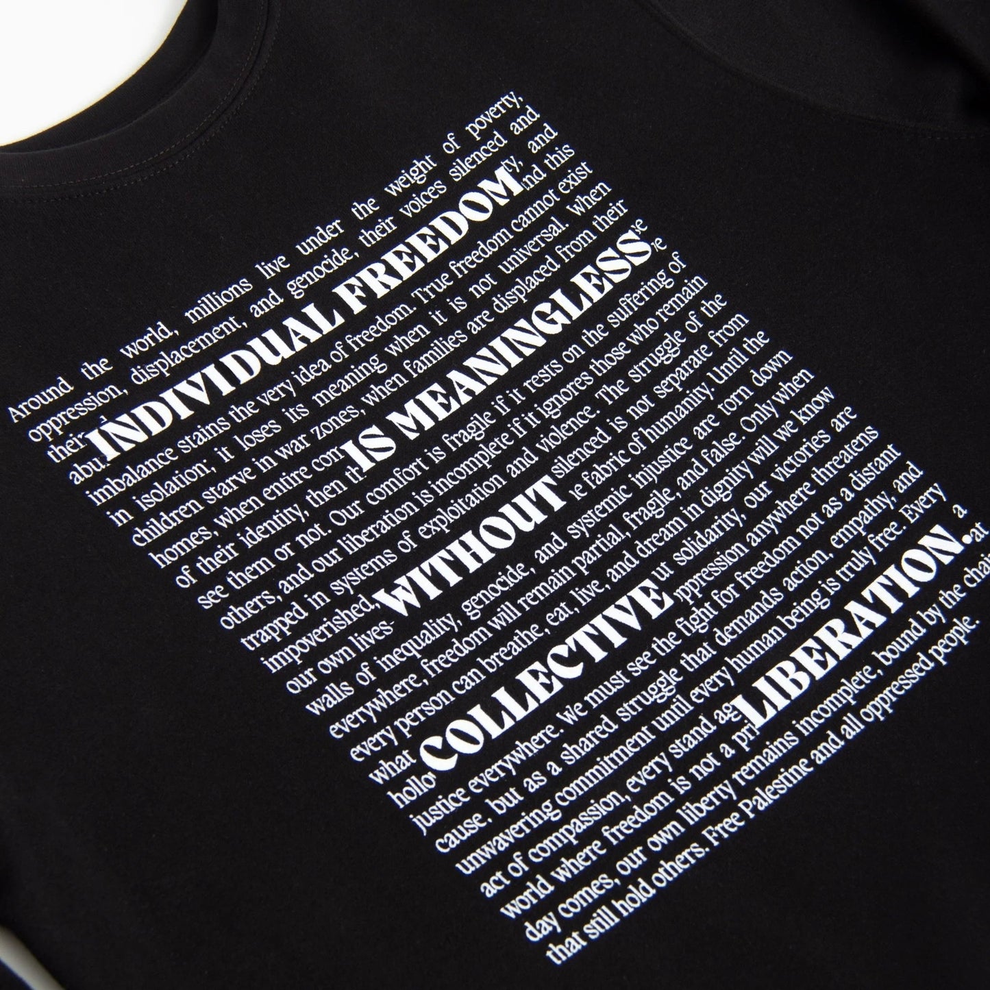 Collective Liberation Crewneck Wear The Peace Crewnecks S