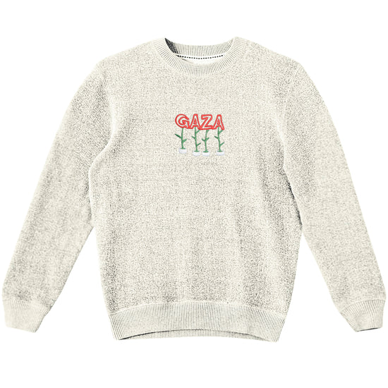 Seeds Of Gaza Embroidered Crewneck