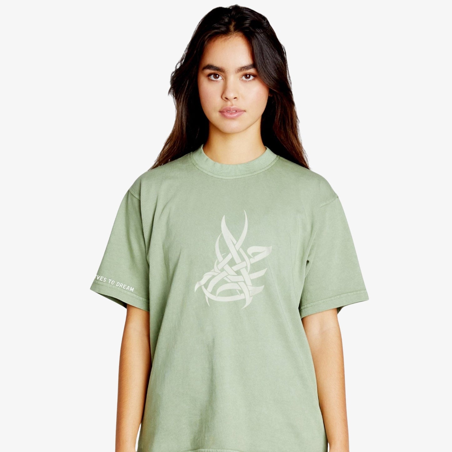 Dreams Of Gaza Heavyweight Tee (WTP X Belal Khaled) Wear The Peace Short Sleeves Sage S