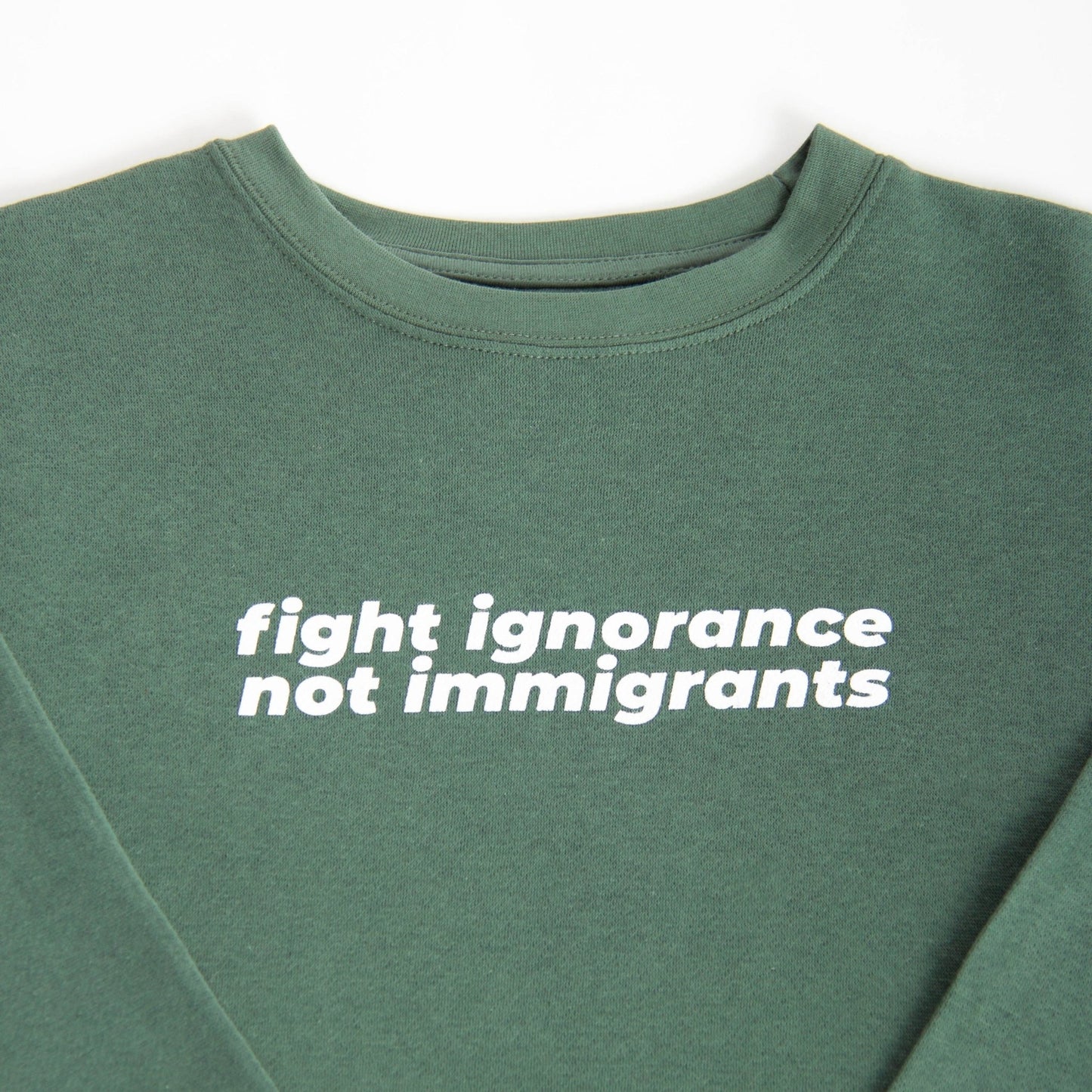 Fight Ignorance Crewneck Wear The Peace Crewnecks S