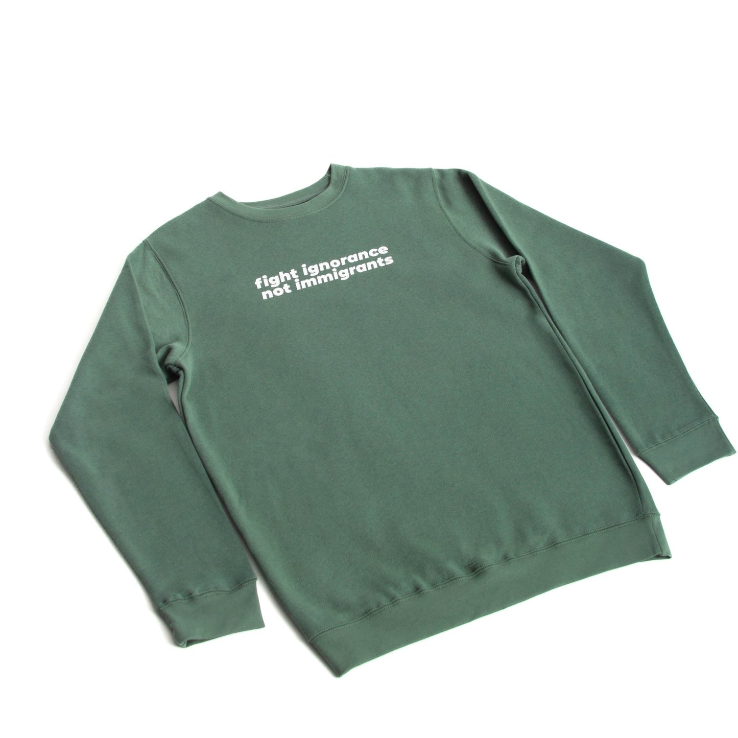 Fight Ignorance Crewneck Wear The Peace Crewnecks S