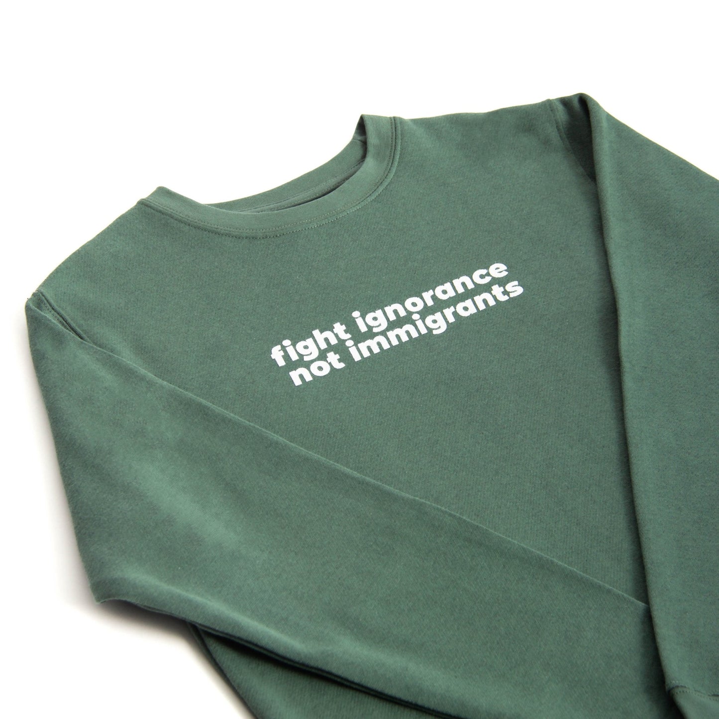Fight Ignorance Crewneck Wear The Peace Crewnecks S