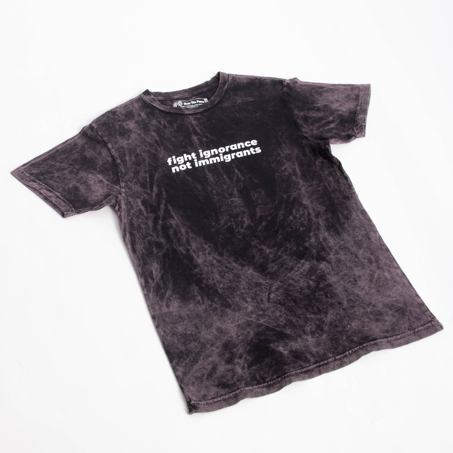 Fight Ignorance Tee Wear The Peace Short Sleeves S