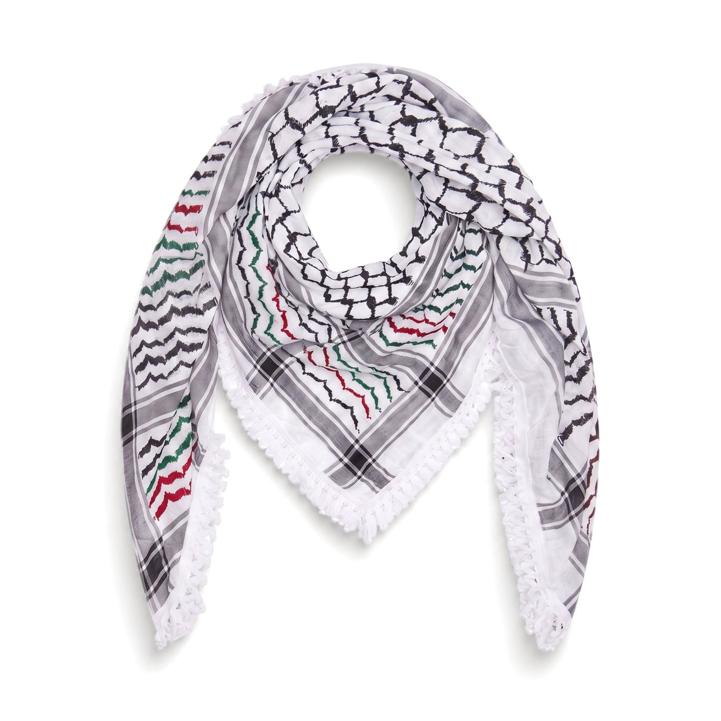 Flag Kufiya | Made In Palestine Wear The Peace Scarf