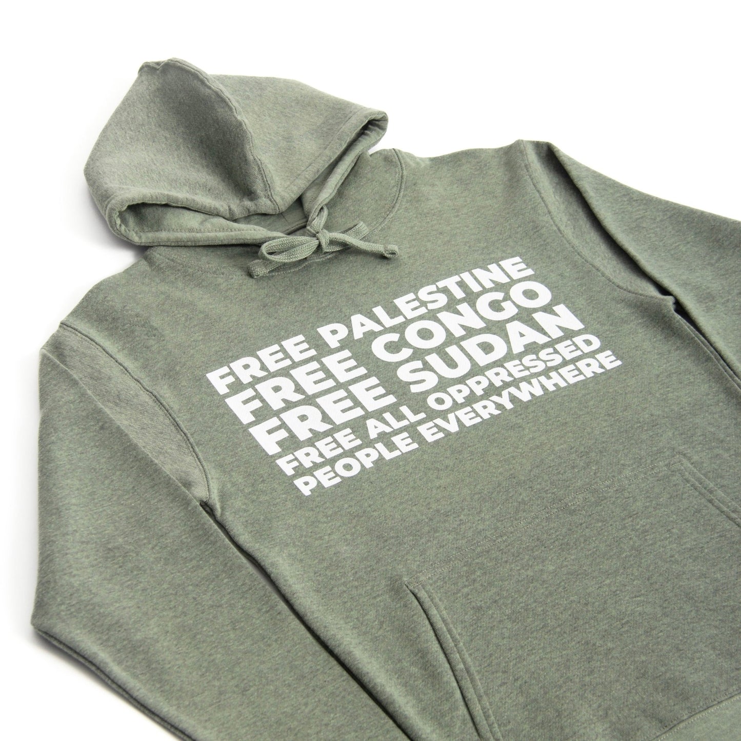 Free All Oppressed Hoodie Wear The Peace Hoodies S
