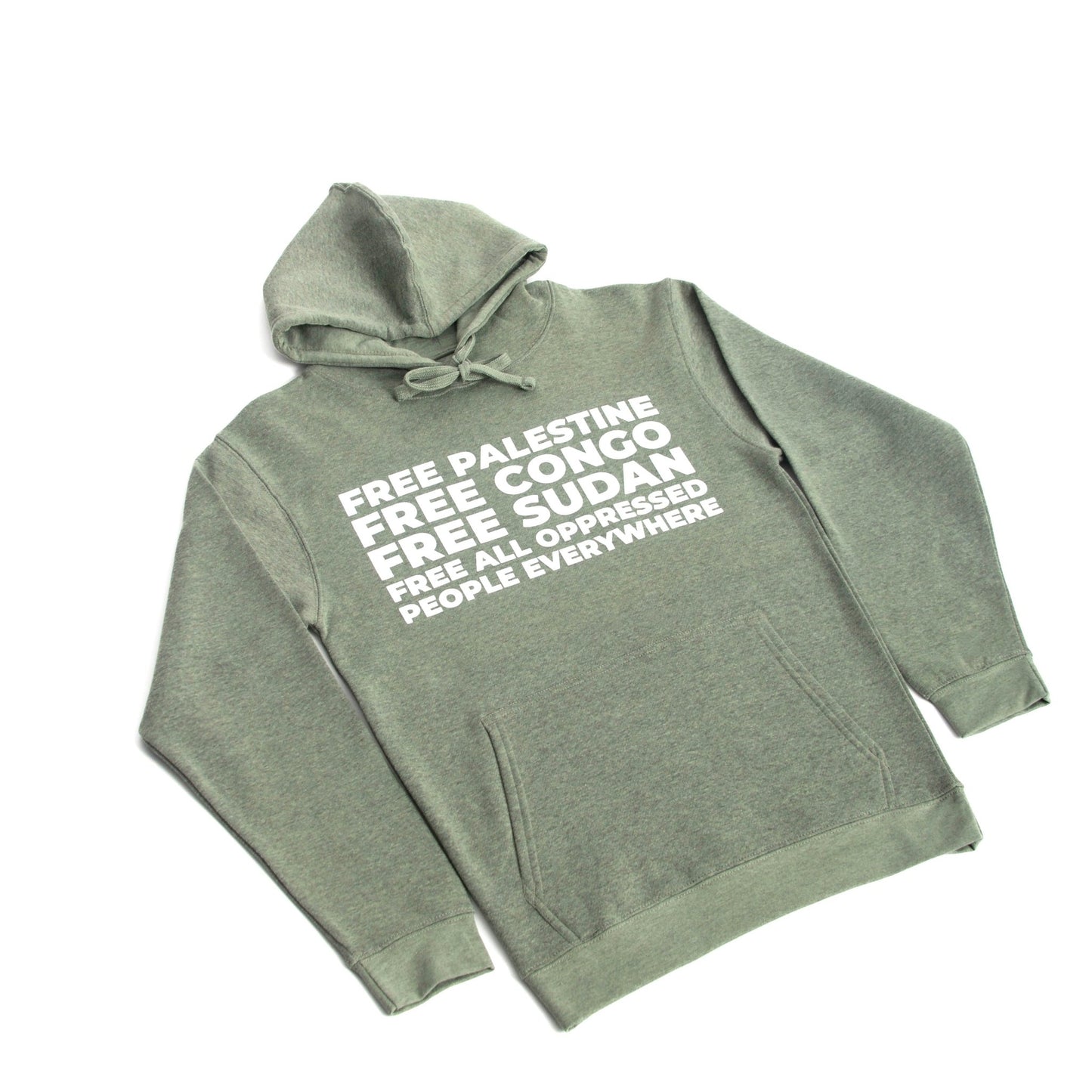 Free All Oppressed Hoodie Wear The Peace Hoodies S