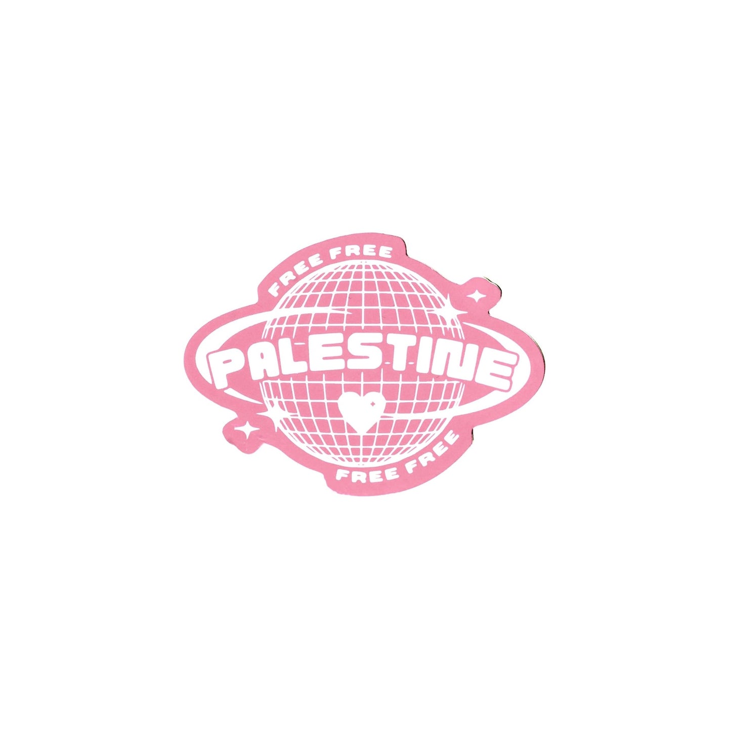 Free Palestine Sticker Wear The Peace Stickers