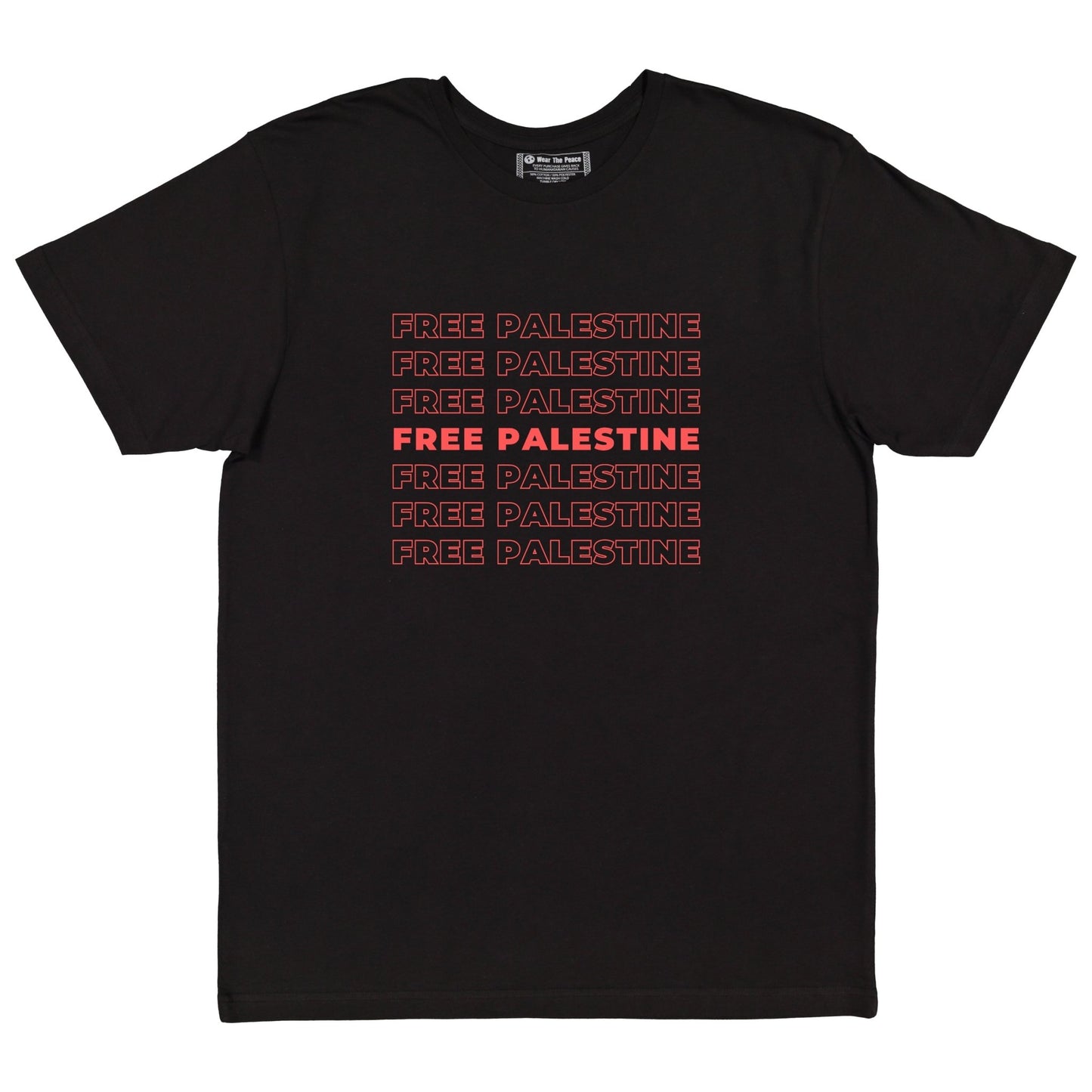 Free Pali Tee Wear The Peace Short Sleeves S