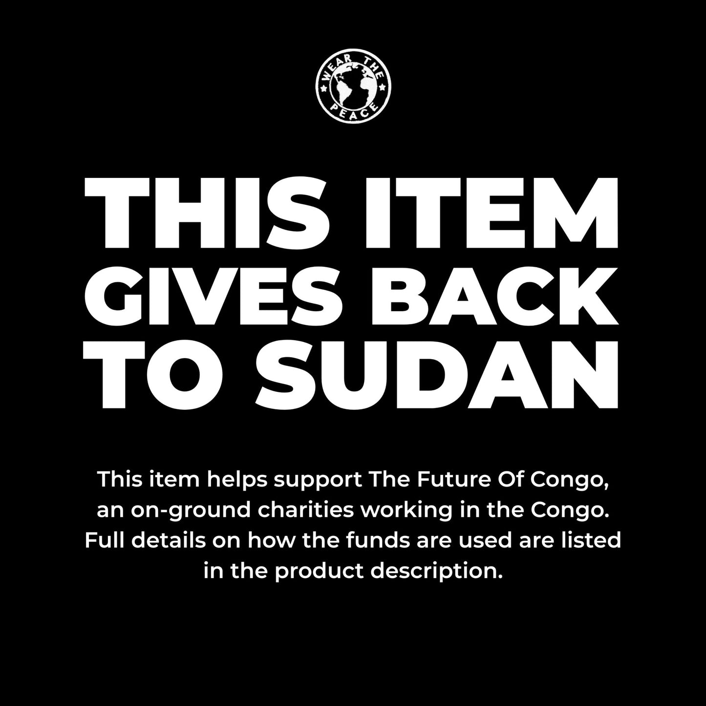 Free Sudan Cap Wear The Peace Dad Caps