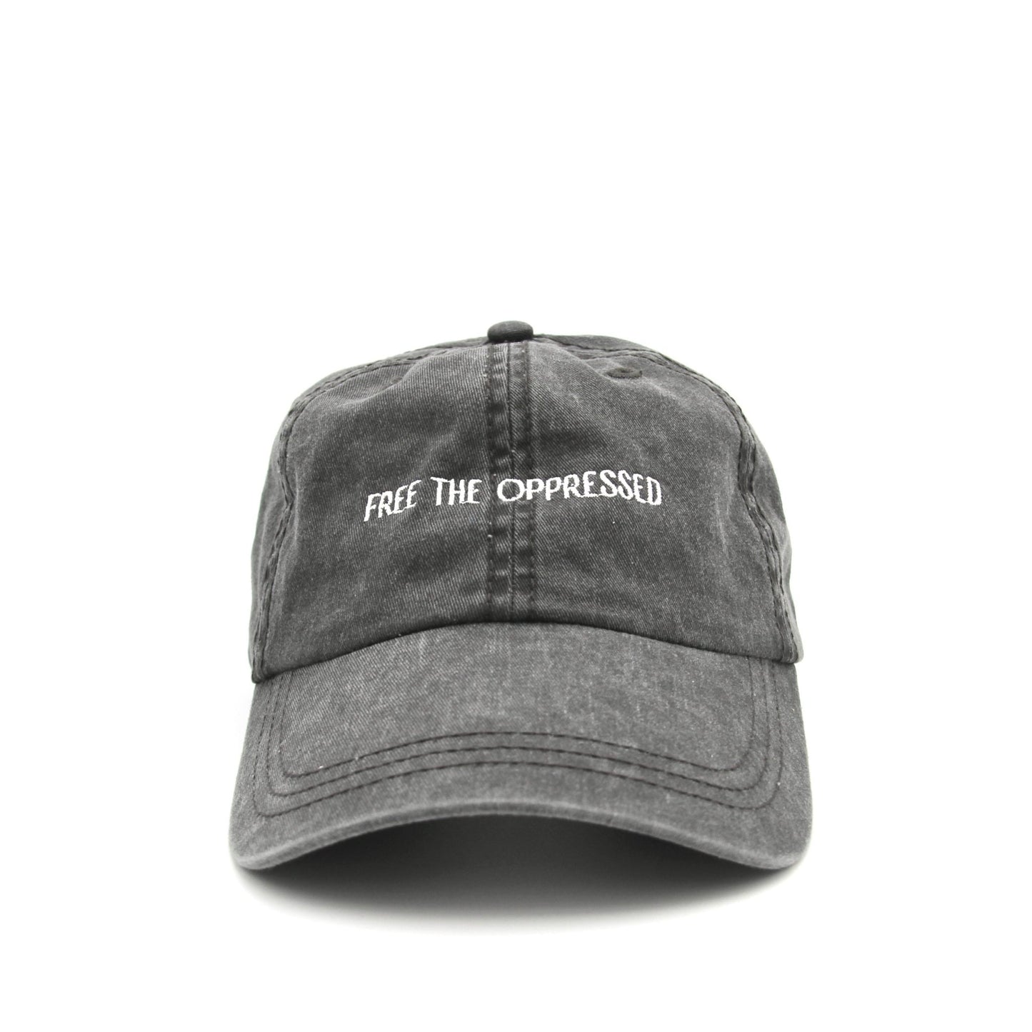Free The Oppressed Cap Wear The Peace Dad Caps