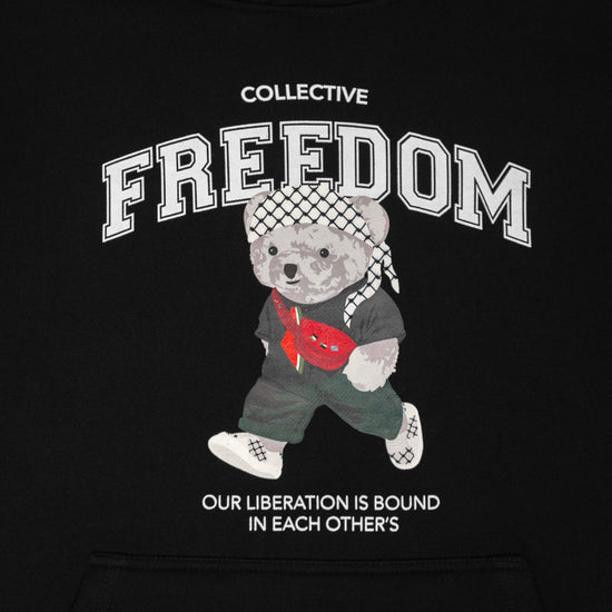 Freedom Bear Heavyweight Hoodie Wear The Peace Hoodies Off White S