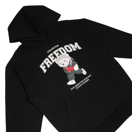 Freedom Bear Heavyweight Hoodie Wear The Peace Hoodies Off White S