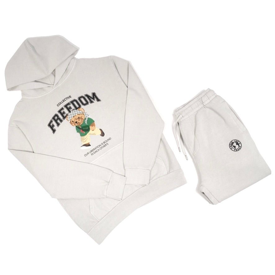 Freedom Bear Sweatsuit Wear The Peace Bundle Off White S