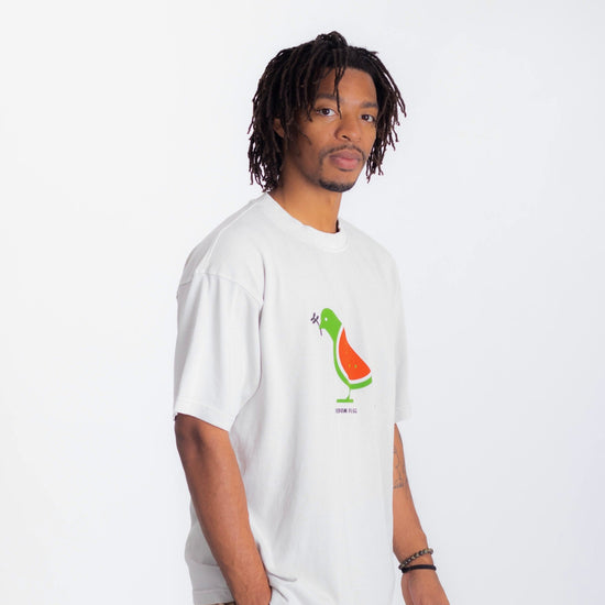 Freedom Bird Heavyweight Tee Wear The Peace Short Sleeves Off White S