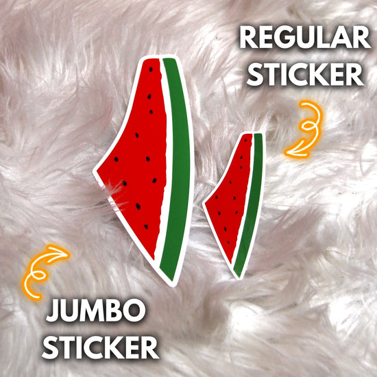 Freedom Melon Jumbo Sticker Wear The Peace Stickers