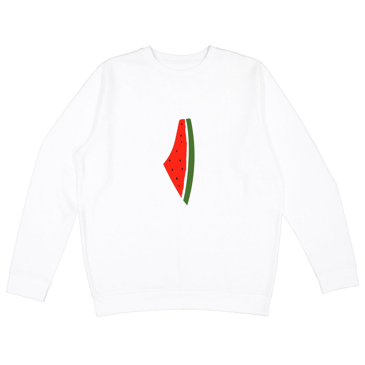 Freedom Melon White Crewneck