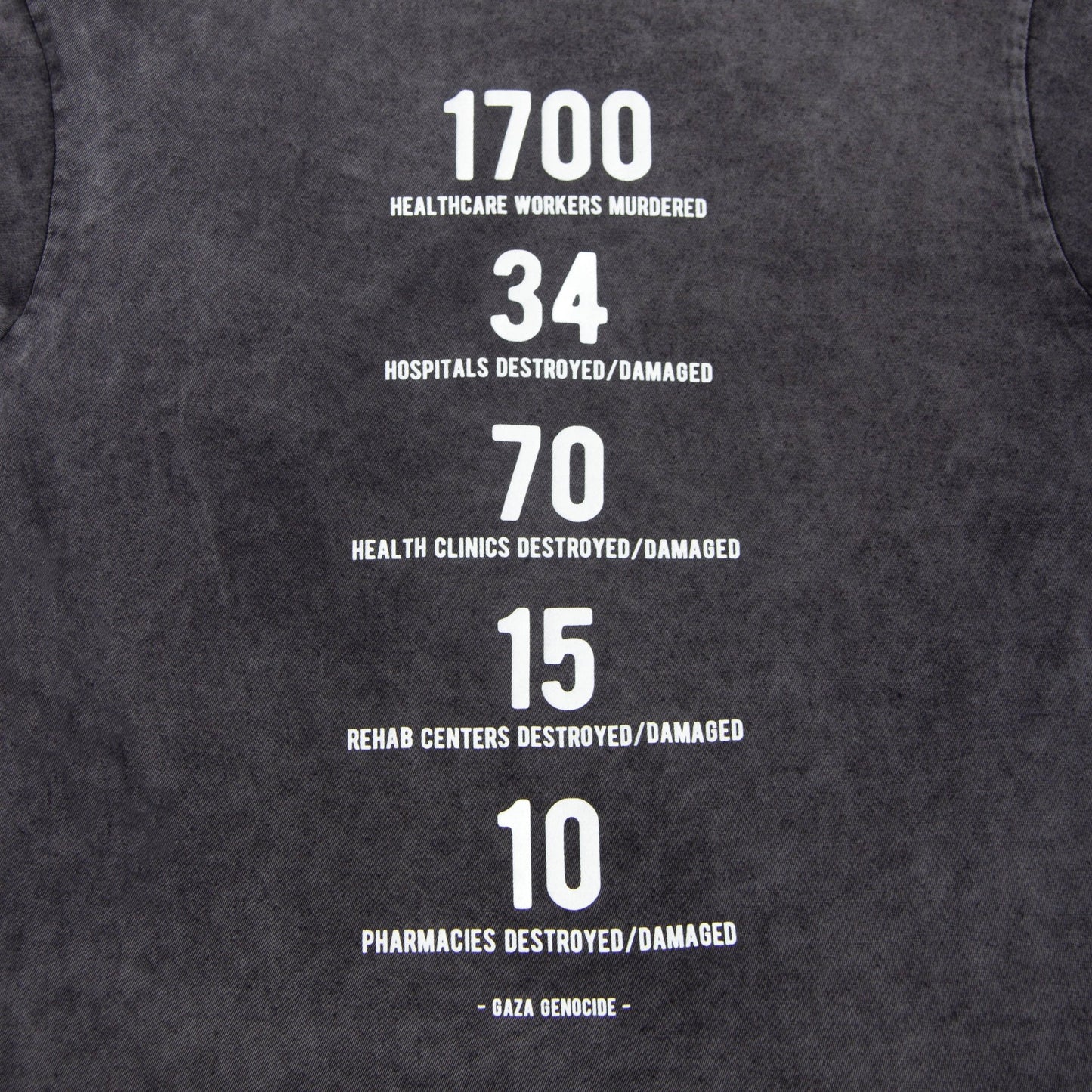 Gaza Medical Tee Wear The Peace Short Sleeves S