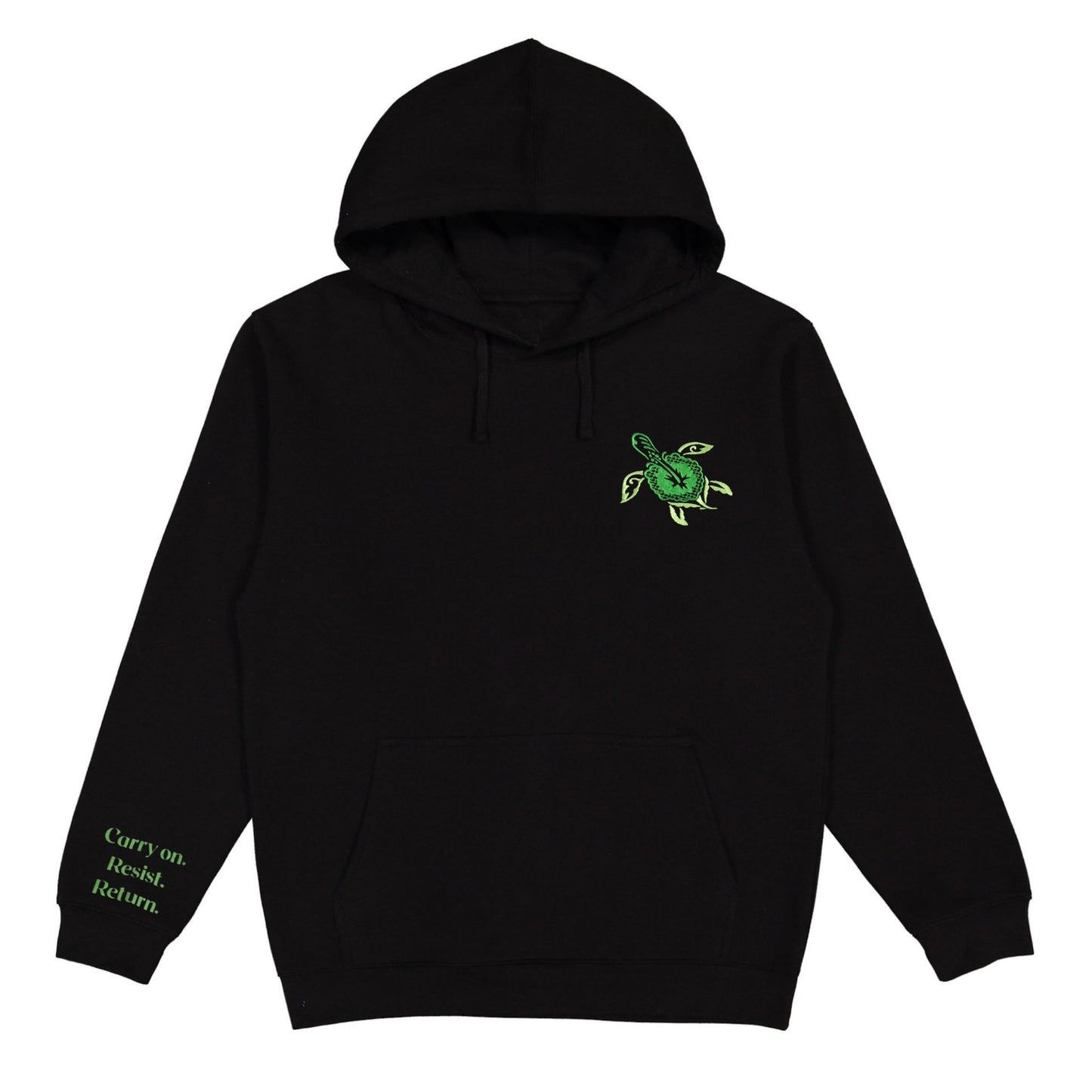 Gaza's Turtle Embroidered Hoodie (Plestia X WTP) Wear The Peace Hoodies S