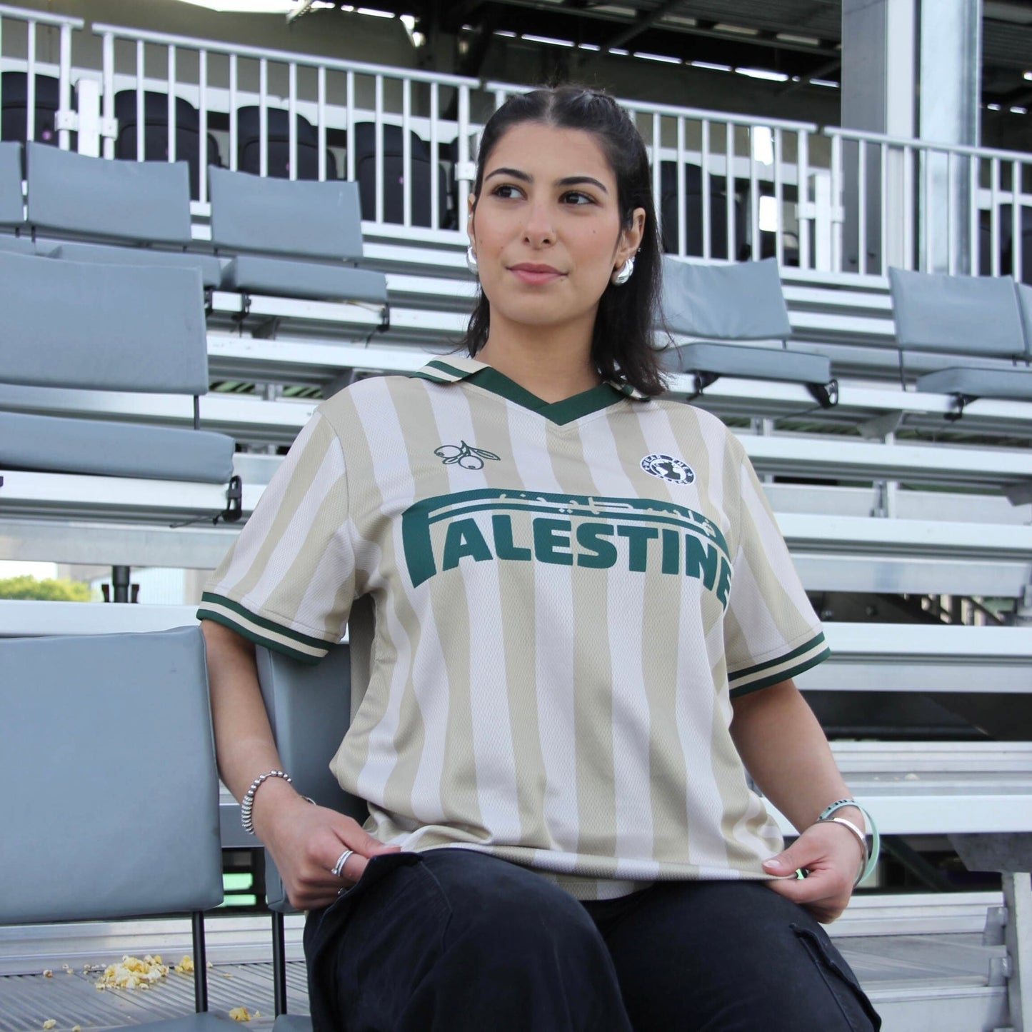 Hind Rajab World Cup Away Jersey Wear The Peace Short Sleeves S