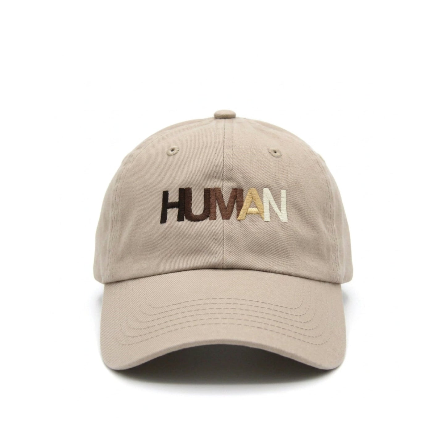 Human Cap Wear The Peace Dad Caps Tan