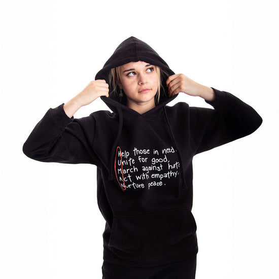 Human Values Hoodie Wear The Peace Hoodies S
