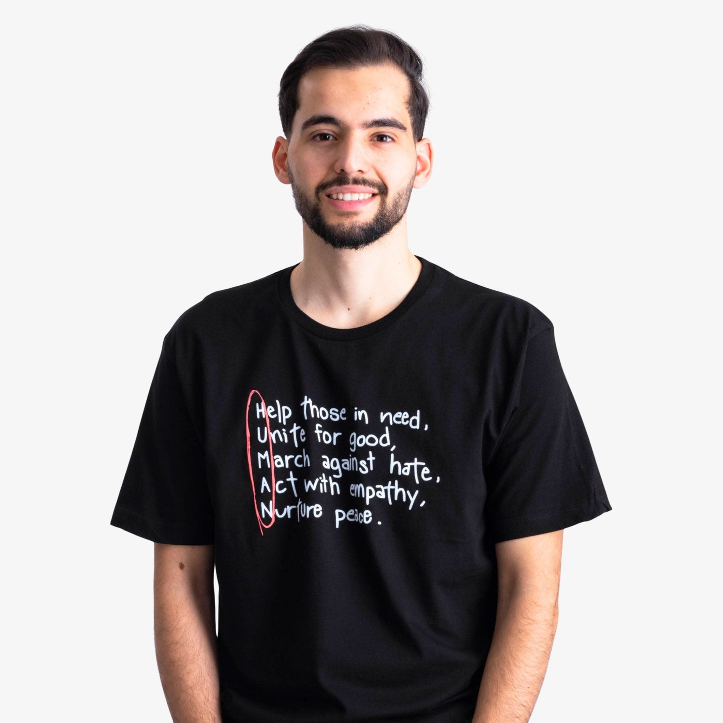 Human Values Tee Wear The Peace Short Sleeves S