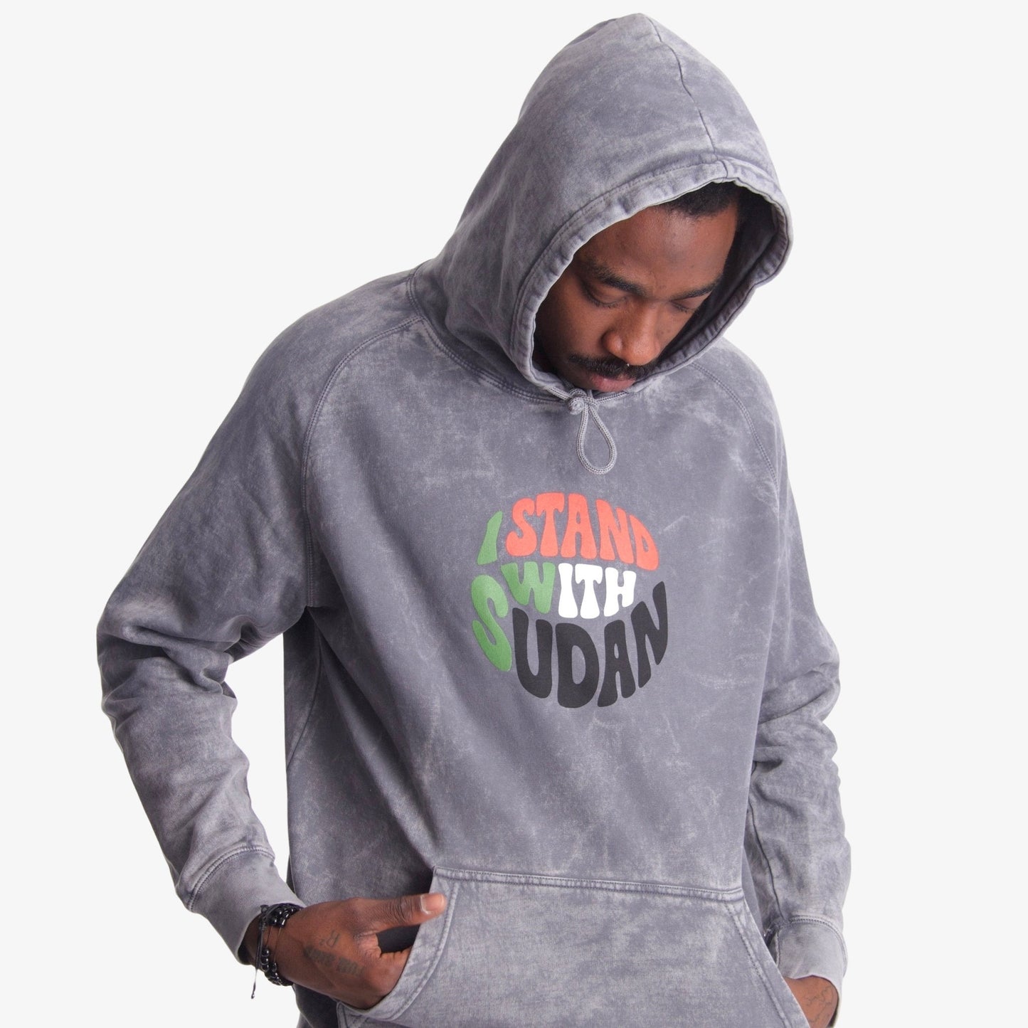 I Stand With Sudan Hoodie Wear The Peace Hoodies S