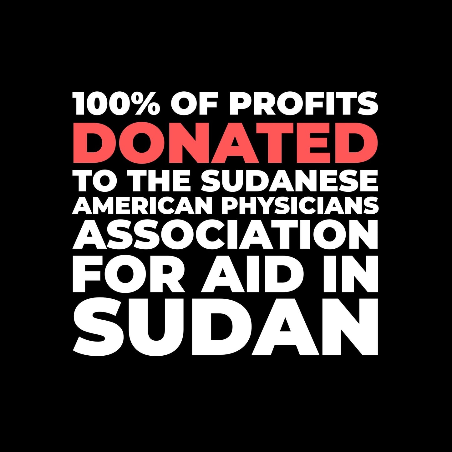 I Stand With Sudan Hoodie Wear The Peace Hoodies S