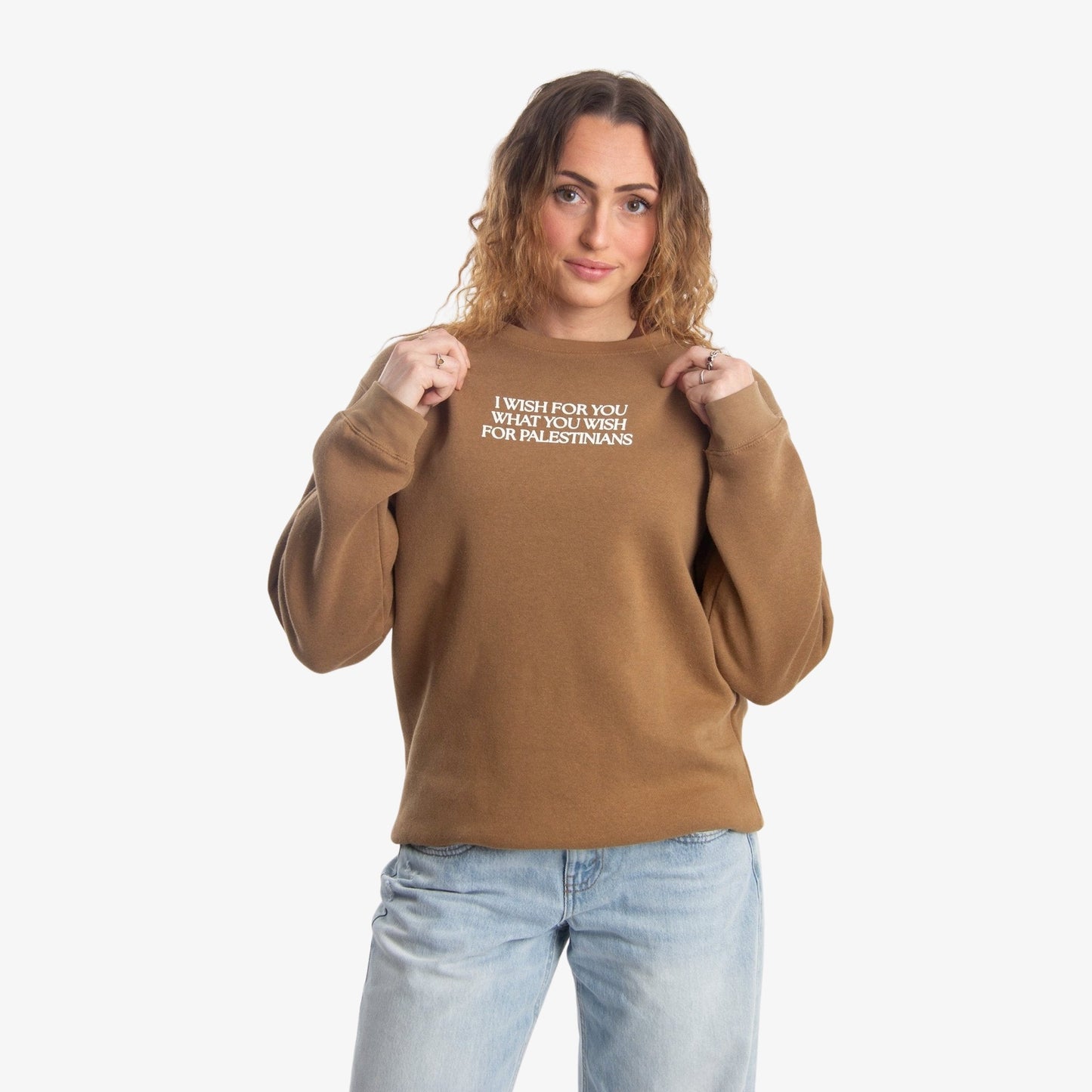 I Wish For You Crewneck Wear The Peace Crewnecks S