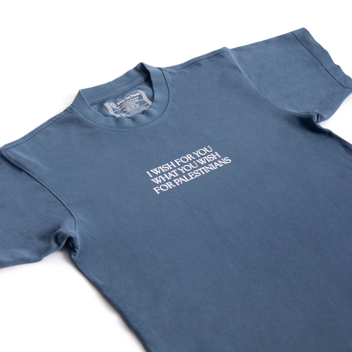 I Wish For You Heavyweight Tee Wear The Peace Short Sleeves S