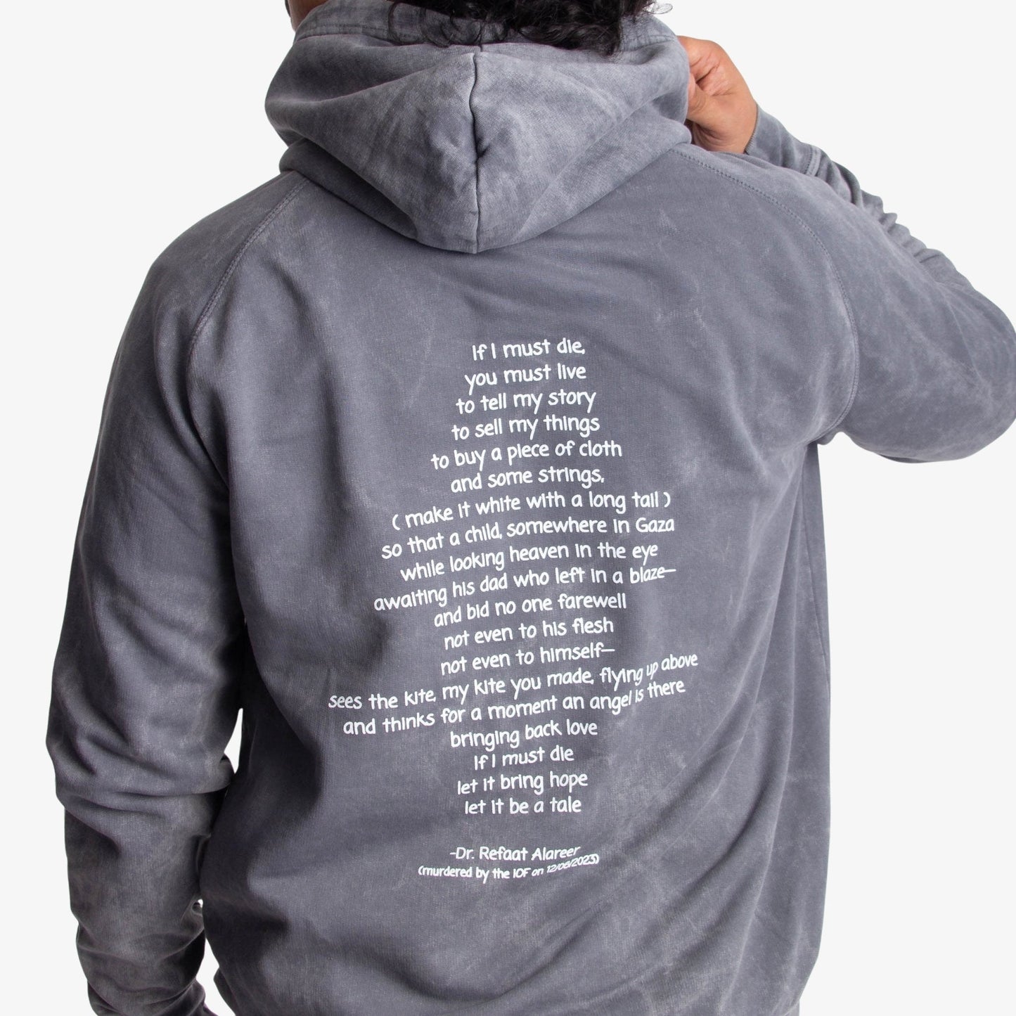 If I Must Die Hoodie (Dr. Refaat X WTP) Wear The Peace Hoodies S