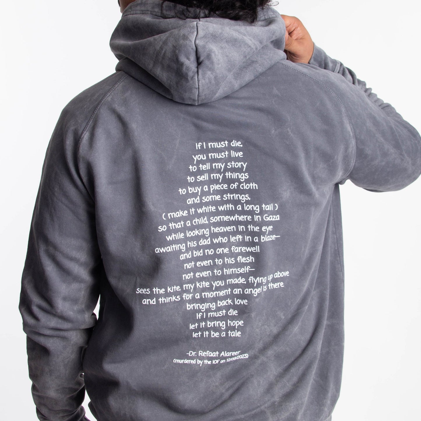 If I Must Die Hoodie (Dr. Refaat X WTP) Wear The Peace Hoodies S