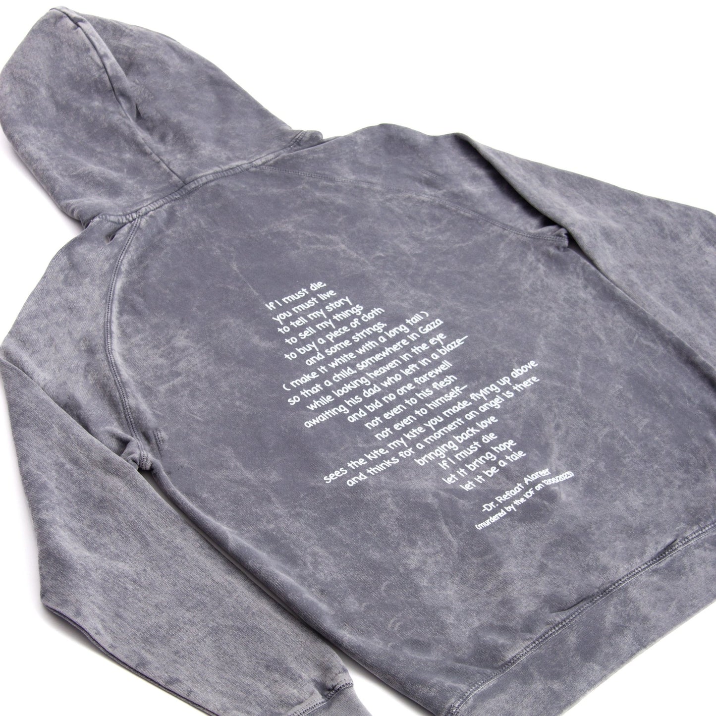 If I Must Die Hoodie (Dr. Refaat X WTP) Wear The Peace Hoodies S