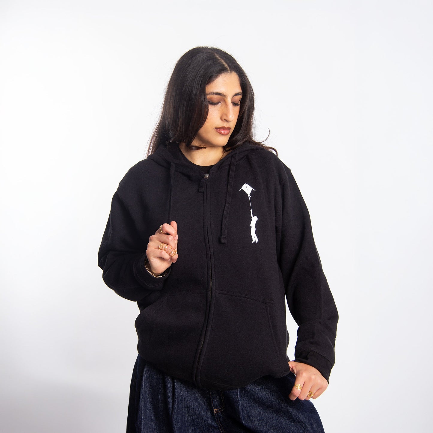 If I Must Die Zip - Up Hoodie (Dr. Refaat X WTP) Wear The Peace Hoodies S