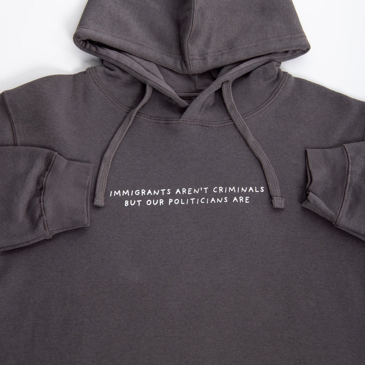 Immigrants Aren't Criminals Hoodie – Wear The Peace