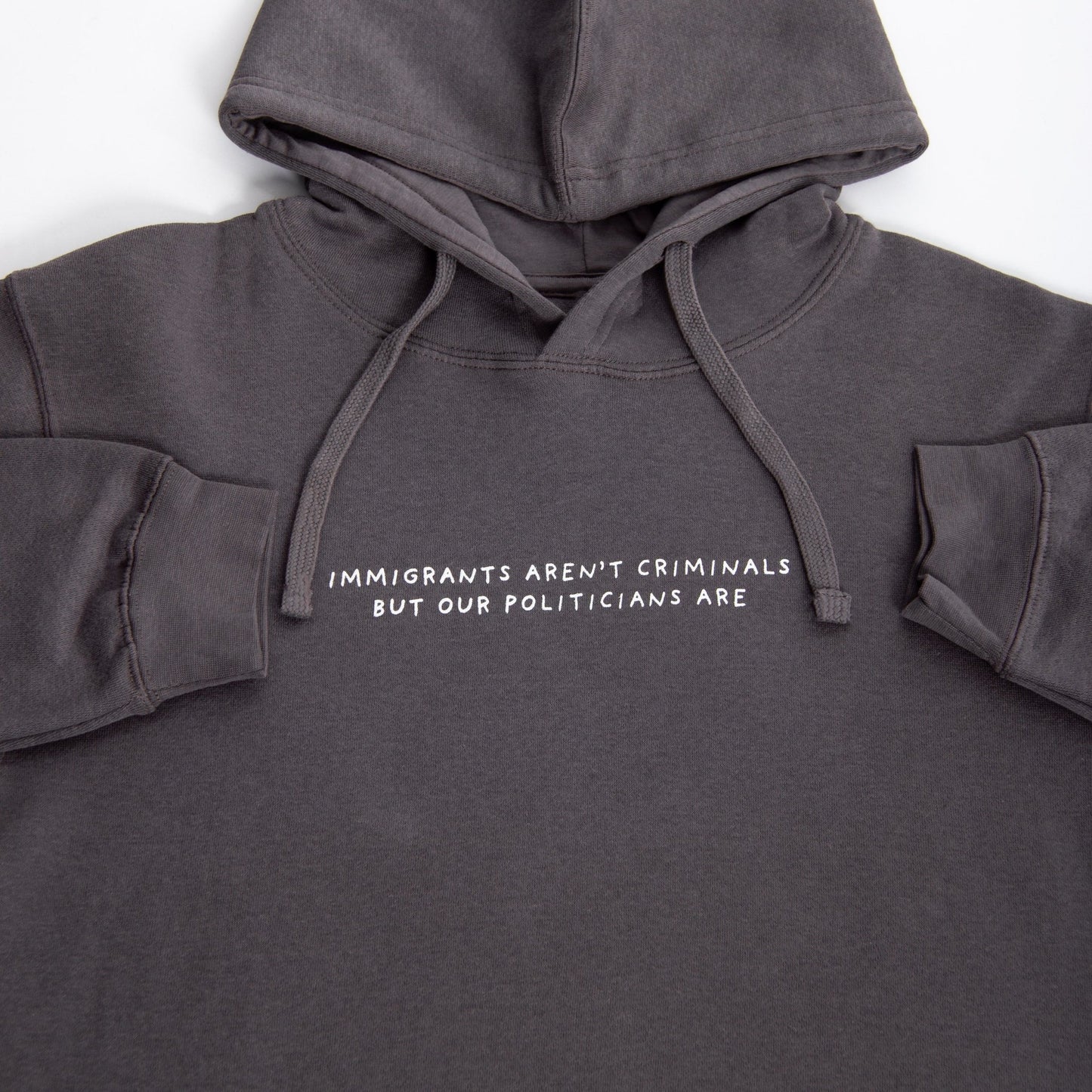 Immigrants Aren't Criminals Hoodie Wear The Peace Hoodies S