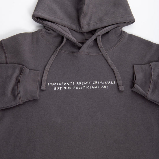 Immigrants Aren't Criminals Hoodie Wear The Peace Hoodies S