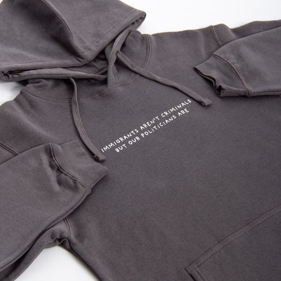 Immigrants Aren't Criminals Hoodie Wear The Peace Hoodies S