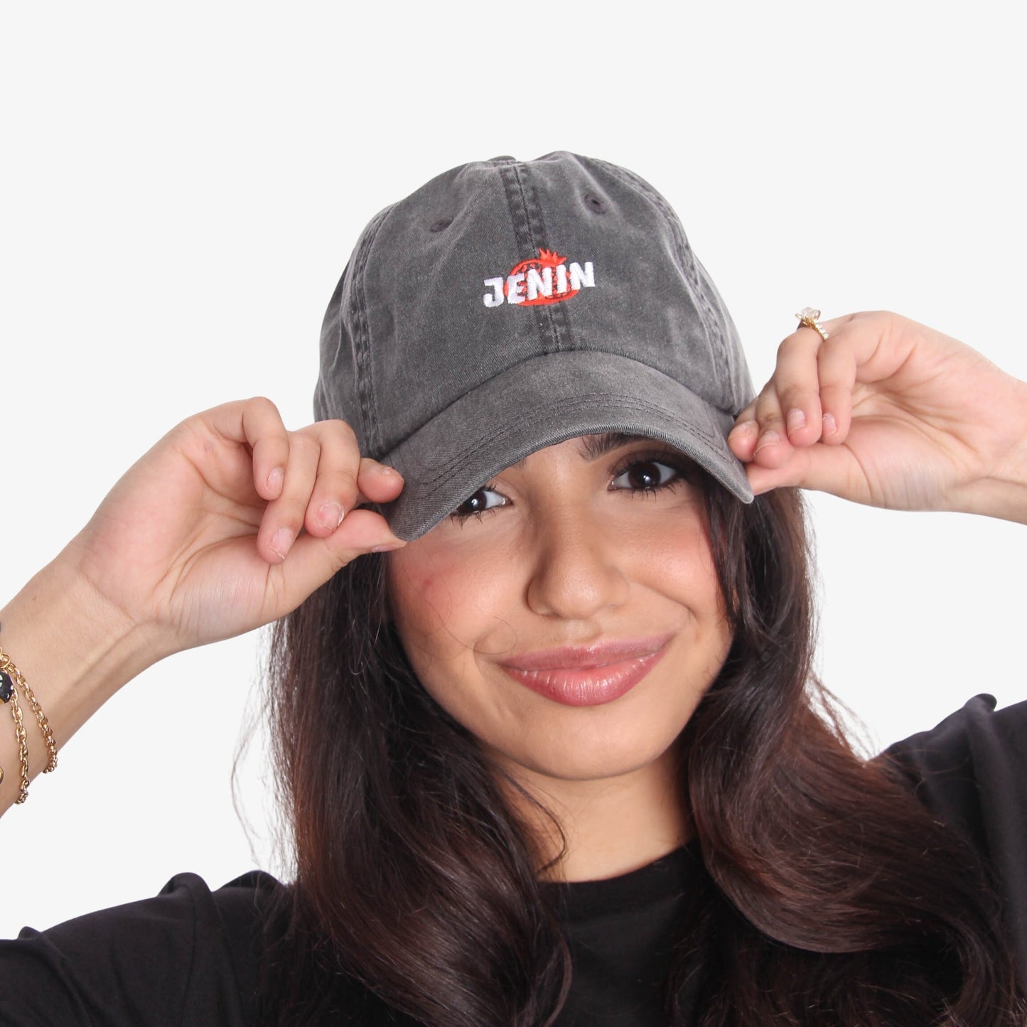 Jenin's Pomegranates Cap Wear The Peace Dad Caps