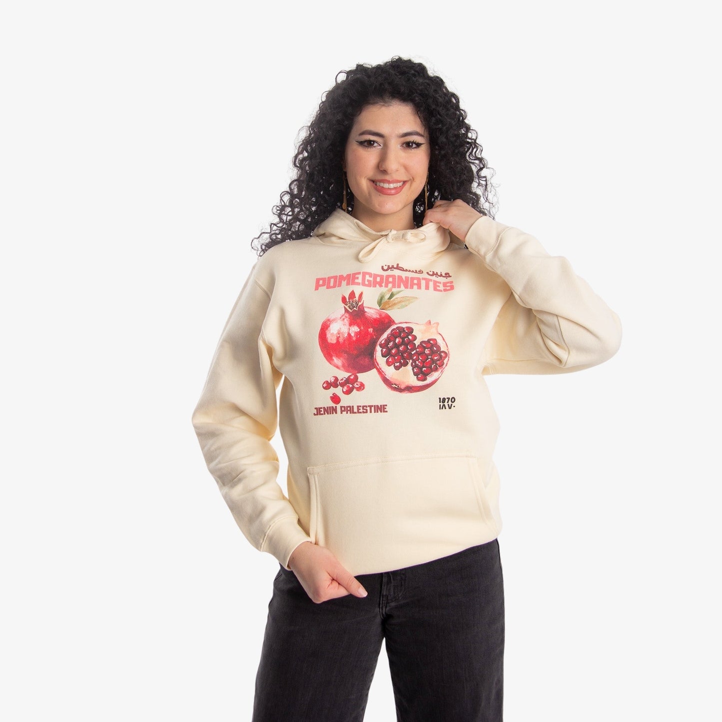 Jenin's Pomegranates Hoodie Wear The Peace Hoodies S