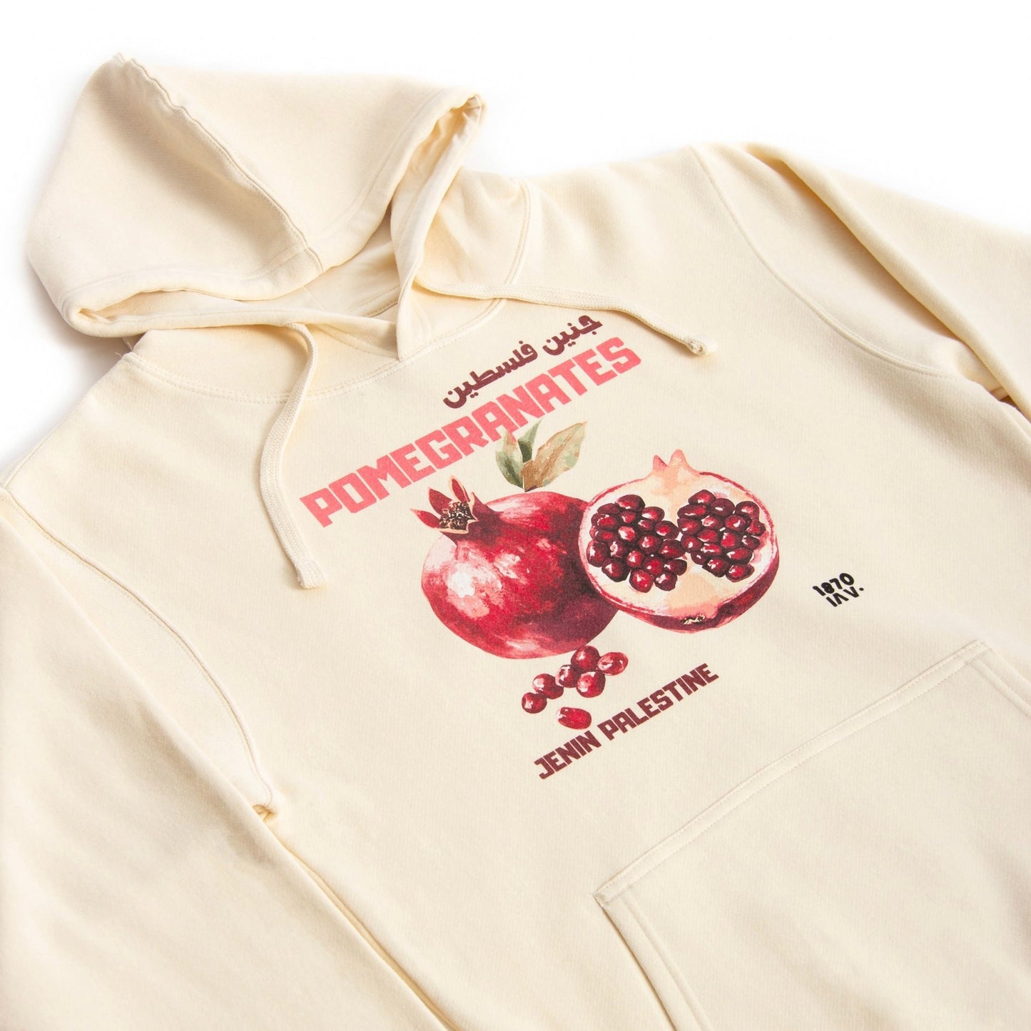 Jenin's Pomegranates Hoodie Wear The Peace Hoodies S